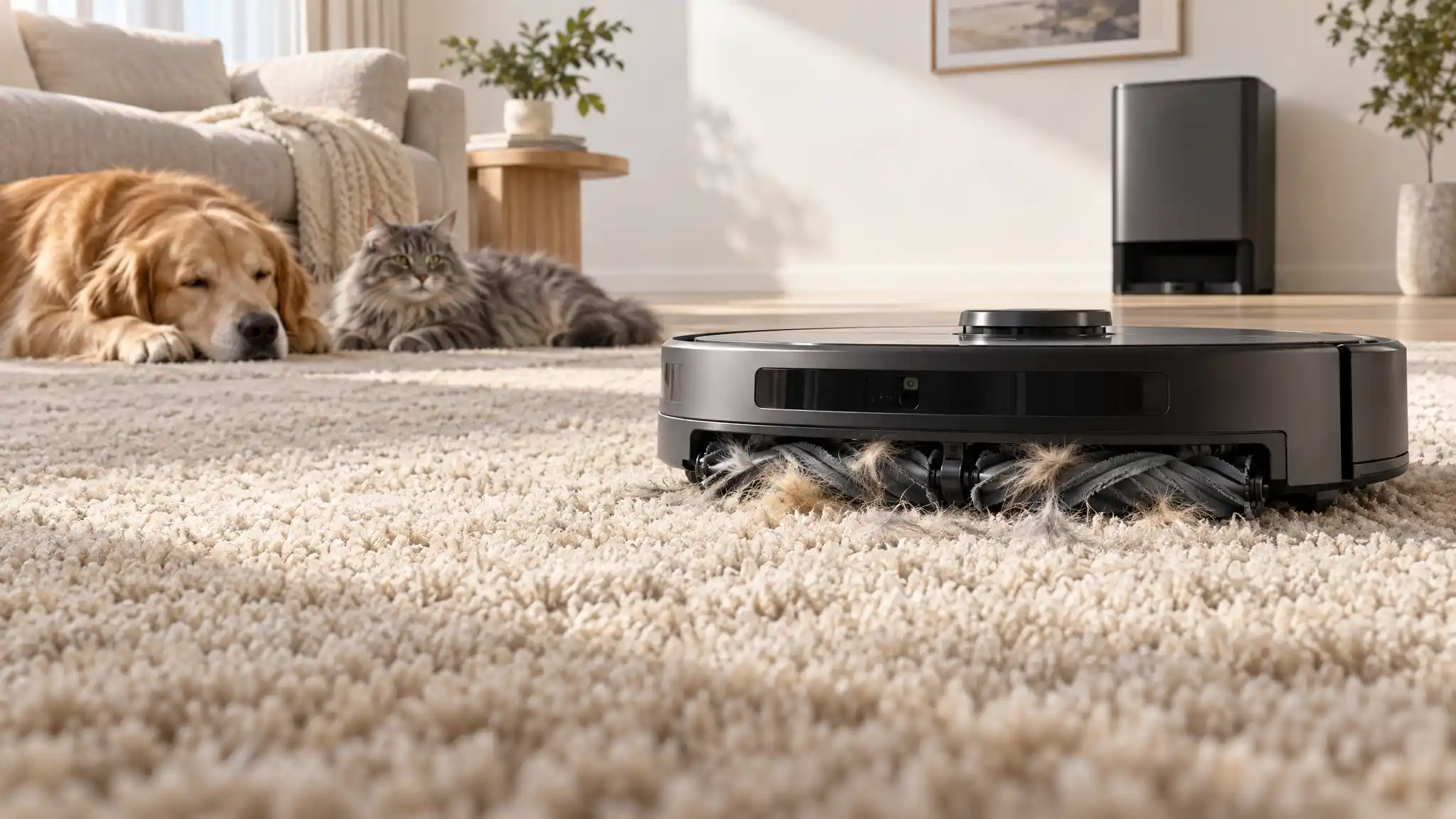Best Robot Vacuums for Thick Carpets & Pet Hair