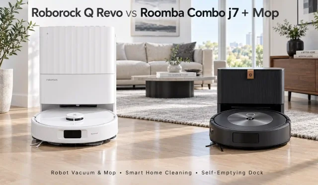 Roborock Q Revo vs. iRobot Roomba Combo j7+ Mop