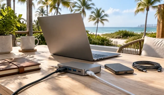 Best USB-C hubs for digital nomads in Florida