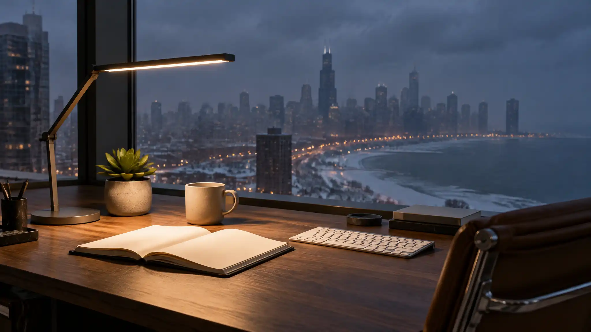 Best Desk Lamps for Chicago’s Seasonal Darkness: Bright, Comfortable Winter Workspaces