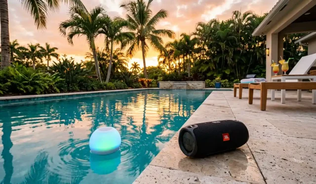 best waterproof speakers for pool parties in Florida