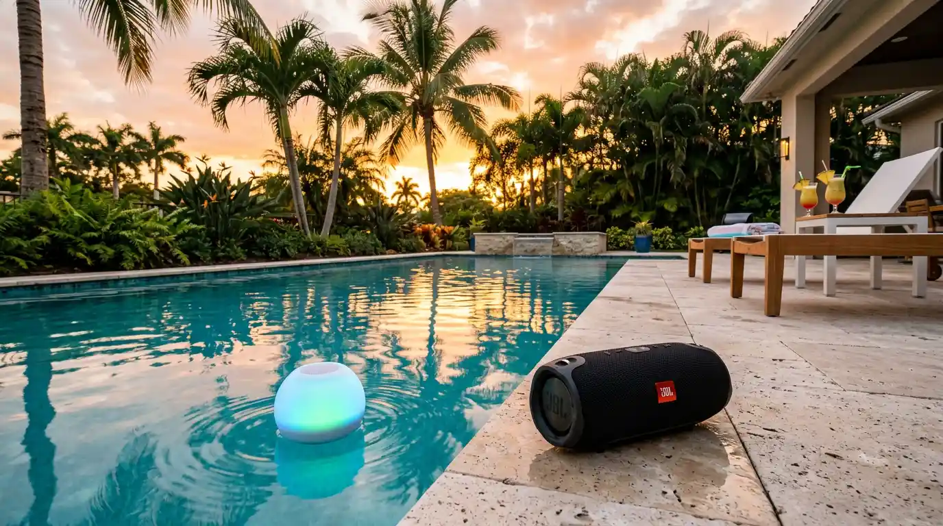 Poolside Sound: Florida’s Best Waterproof Speakers
