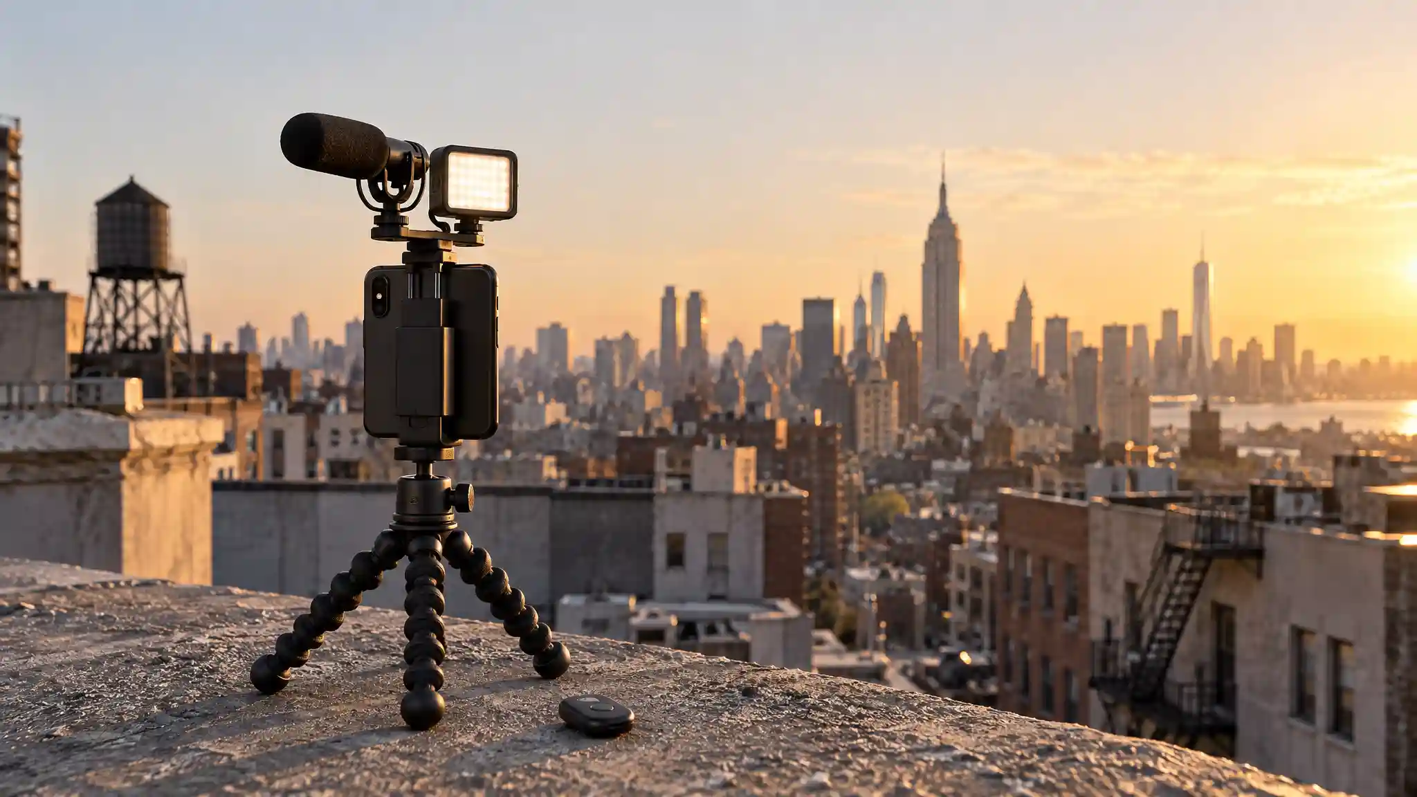 Best Portable Phone Tripods for New York City Vlogging