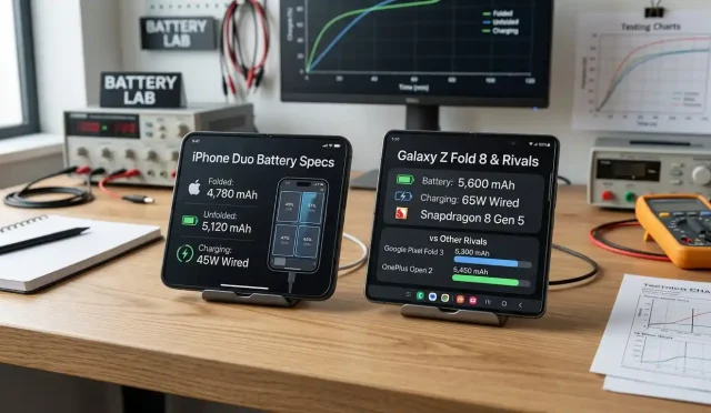 iPhone Duo battery specs